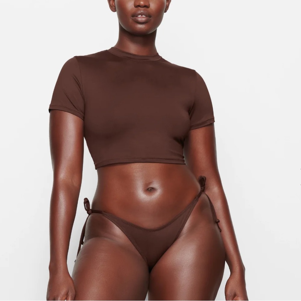 Skims Swim Top and Biker Short